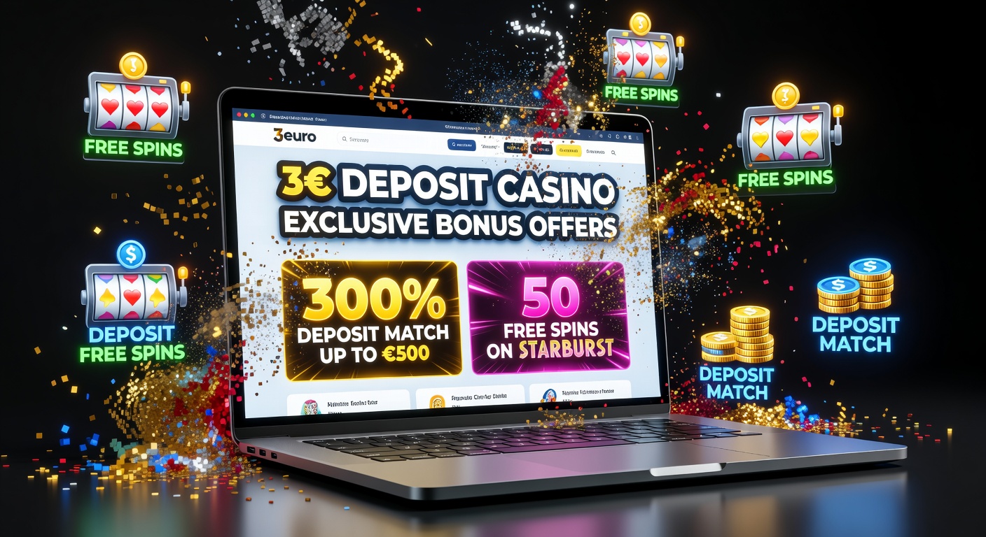 De beste bonussen bij een 3 euro deposit casino - 3 euro deposit casino